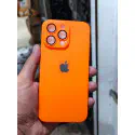 Premium Quality Orange Color Hard PC Case for iPhone