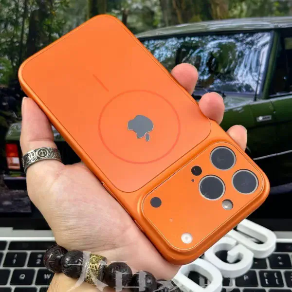 Poly Carbonate 17 Series Concept Magsafe with Logo Case For iPhone ( OFFER PRICE 590 TK)