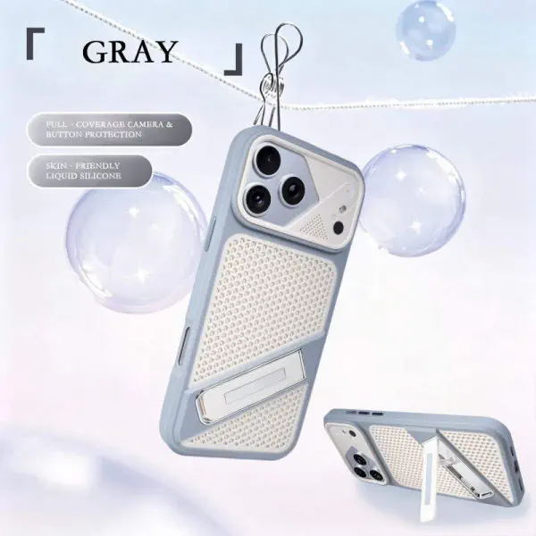 Premium Air Flow Rugged Kickstand Protective Case for iPhone
