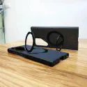 GKK Magnetic Ring Holder Hard Ultra Series Nylon Fabric Shockproof Case for Samsung Galaxy