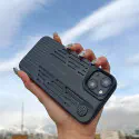 Premium Fragrance Heat Dissipation Case for iPhone 11 to 16 Pro Max, Black & Silver Color Available