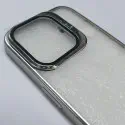 Luxury Plating Crystal Clear Anti Yellow Hard Case✨ With Stand Camera Lens Protector 