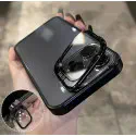 Luxury Plating Crystal Clear Anti Yellow Hard Case✨ With Stand Camera Lens Protector 