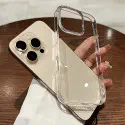 100% Anti Yellow Luxury Plating Crystal Clear Hard Case