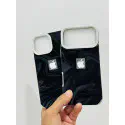 Luxury Electroplated Velvet Soft Phone Case - Black
