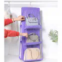 6 Pocket Foldable Hanging Bag 3 Layers Folding Shelf
