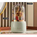 360° Rotating Portable Makeup Brushes Holder