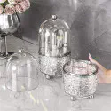 acrylic 360° Rotating Makeup Brush Holder