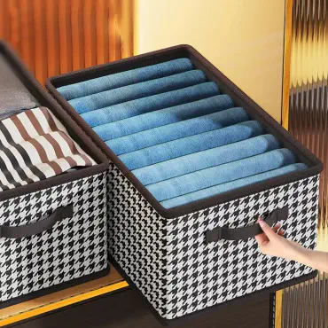  Printed Cloth Organizer Box