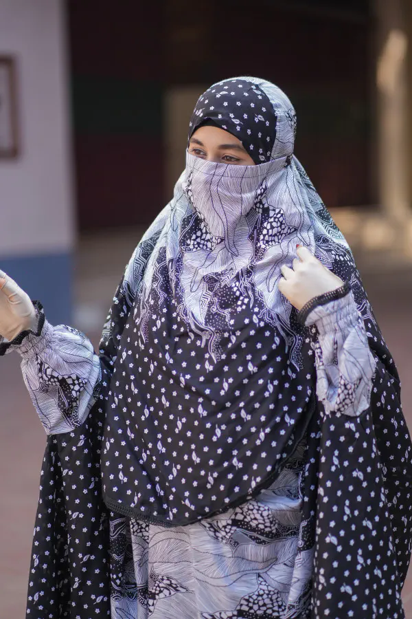 Khimar With Plazu Co...