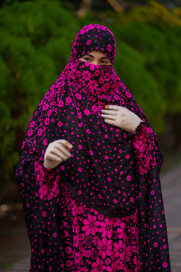 Khimar With Plazu Co...