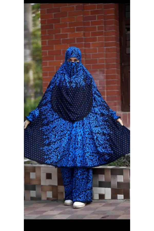 Khimar With Plazu Co...