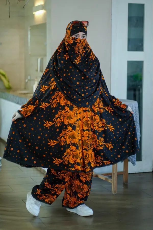 Khimar With Plazu Co...
