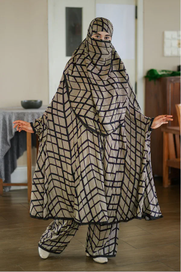 Khimar With Plazu Co...
