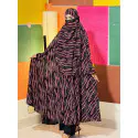 Semi Long Khimar Set- 07
