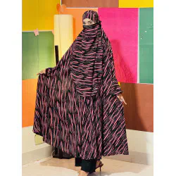 Semi Long Khimar Set- 07