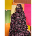 Semi Long Khimar Set- 07