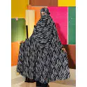 Semi Long Khimar Set- 09