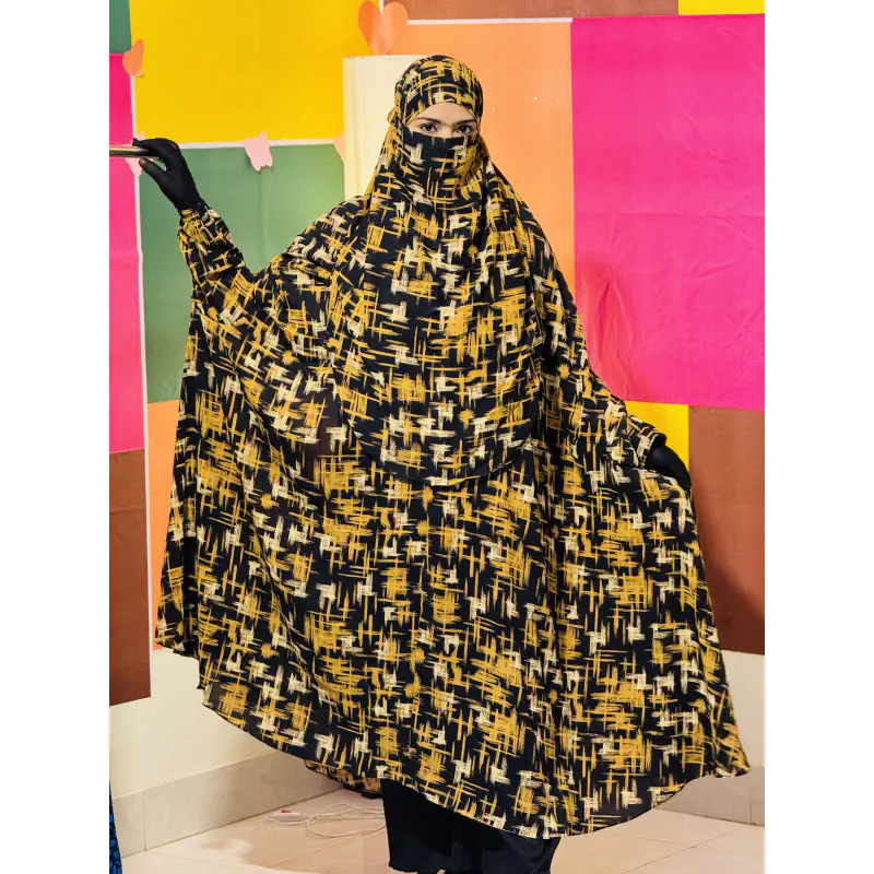 Semi Long Khimar Set-10