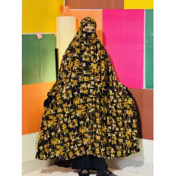 Semi Long Khimar Set-10