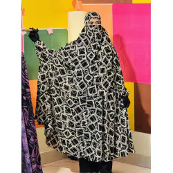 Semi Long Khimar Set- 05