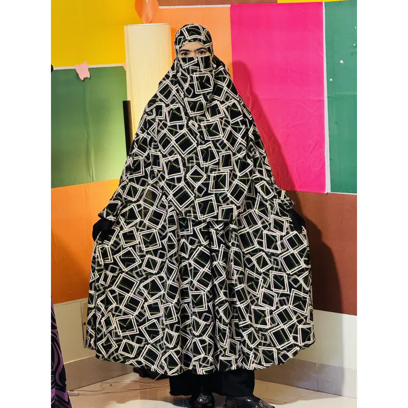 Semi Long Khimar Set- 05