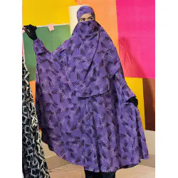Semi Long Khimar Set- 01