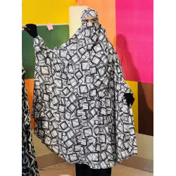 Semi Long Khimar Set- 02