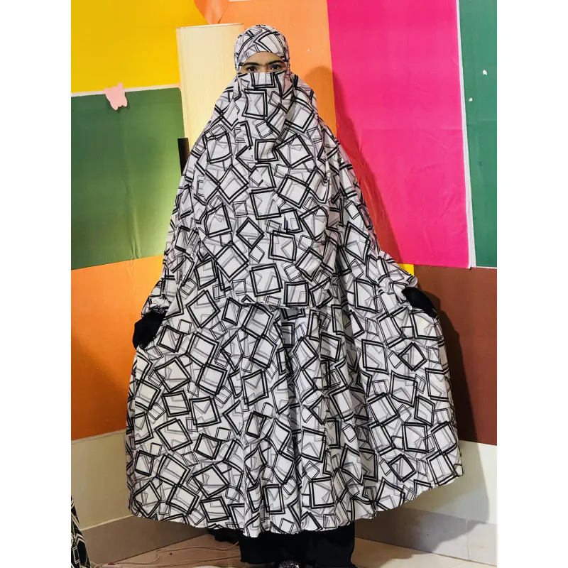 Semi Long Khimar Set- 02