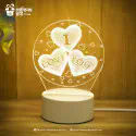 Remote & Touch Control RGB 3D Illusion Light 