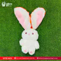 Surprised Carrot Bunny Doll