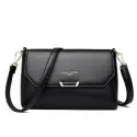 Premium Elegant Small Square Crossbody Bag – Genuine Leather Finish for Women