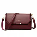 Premium Elegant Small Square Crossbody Bag – Genuine Leather Finish for Women