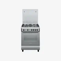 ARISTON 4 BURNER GAS COOKER WITH OVEN (A6GG1FXEX)