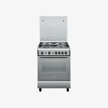 ARISTON 4 BURNER GAS COOKER WITH OVEN (A6GG1FXEX)