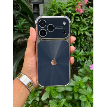 Auto Focus Glossy Shockproof Logo Case for iPhone