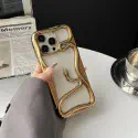 Hollow Snake Plating Phone Case for iPhone