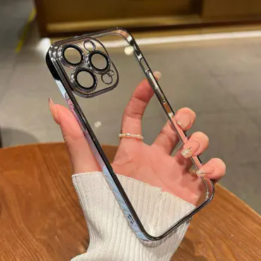 Ultra-Thin Transparent Anty Yellow Phone Case for iPhone