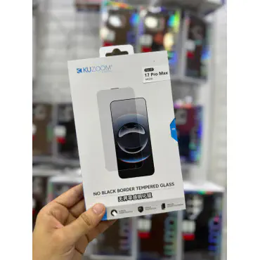 Kuzoom Borderless Clear Screen Protector For iPhone