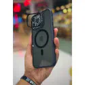 Smooky Case Pro Magsafe Magnetic Camera Glass Protector Stand Case for iPhone