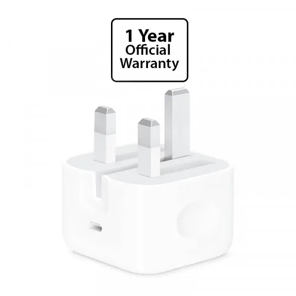 Apple USB-C 20W Power Adapter (3 Pin)