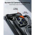 OATSBASF 360° Rotation Kickstand Aluminum Metal Frameless Bumper Z Case