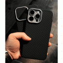 Original Luxo Life Premium MagSafe Reflective Carbon Textured Case For iPhone