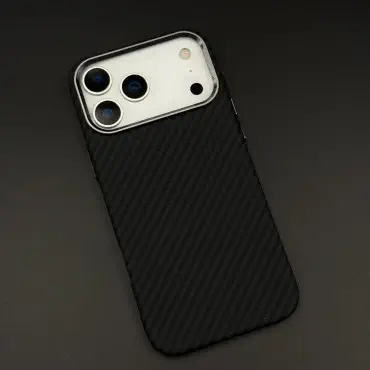 Original Luxo Life Premium MagSafe Reflective Carbon Textured Case For iPhone