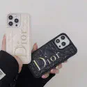 Luxury Dior Print Puffer Case For iPhone 