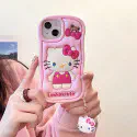 3D Cartoon Sanrio Hello Kitty Silica gel Soft Phone Case For iPhone