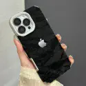 Silky Snowy Mountain Leather Case For iPhone