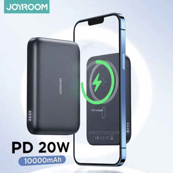 Joyroom JR-W020 20W Magnetic Wireless Charging Power Bank 10000mAh