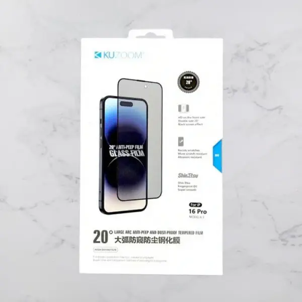 Kuzoom Privacy Screen Protector For iPhone