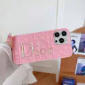 Luxury Dior Print Puffer Case For iPhone 